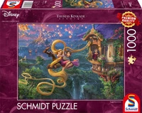 SCHMIDT SPIELE 58034 Puzzle 1000 Teile Disney, Rapunzel Tangled up in Love