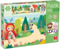 JUMBO SPIELE 1110700207 GOULA - Kinder XXL-Puzzle 30 Teile Rotk&auml;ppchen