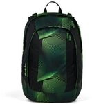 SATCH 01332-90371-10 Seismic Green Air Schulrucksack Einzeln, schwarz