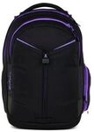 SATCH 01329-40162-10 Purple Phantom Match Schulrucksack Einzeln, schwarz