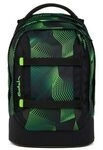 SATCH 01322-90371-10 Seismic Green Pack Schulrucksack Einzeln, schwarz