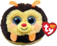 TY 42536 TEENY PUFFIES BEE ZINGER - YELLOW - 10 cm