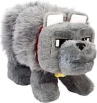 MATTEL JKB90 Minecraft Dennis The Wolf Deluxe Funktionspl&uuml;sch