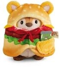 NICI 61656 Set Kuscheltier Tiger Tiggy 8cm mit Gurkenglas & Hamburgerkost&uuml;m