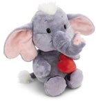NICI 61484 Kuscheltier Love Elefant mit Magnet Herz, 23 cm