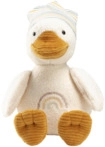 STERNTALER 3012417 Kuscheltier Ente Ente Edda in cremwei&szlig;, mit Rassel