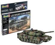 REVELL 63180 1:72 Model Set Leopard 2A6/A6M