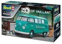 REVELL 05648 1:24 Geschenkset 150 Jahre Vaillant &ndash; VW T1 Bus