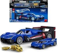 MEGA BRANDS JFR89 Mattel Brick Shop Hot Wheels Speed Cadillac Project GTP Hypercar