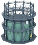 FALLER 130157 H0 Gasometer mit Rohrleitungen, Ep. II