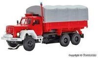 VIESSMANN 8054 H0 CarMotion Feuerwehr MAGIRUS JUPITER 3-achs mit Pritsche,...