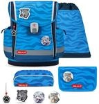 Belmil Classy Plus Schulranzen-Set 5-teilig "Animal Kingdom" mit Brustgurt