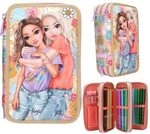 DEPESCHE 13282 TOPModel 3 Fach Federtasche GIRL POWER