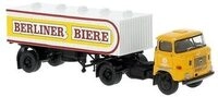 BREKINA 71212 1:87 IFA W50 Biertank-Sattelzug "Berliner Bier"