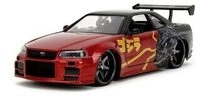 JADA TOYS 253253024 Godzilla Nissan GTR 1:24