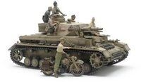 TAMIYA 300025208 1:35 Dt. PzKpfw.IV Ausf.F m. Krad DAK