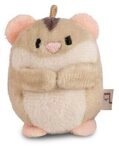 NICI 61253 Kuscheltier Hamster Hamps hellbraun 5 cm