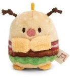 NICI 61661 Kuscheltier Marienk&auml;fer Dozz Hamburger 5 cm