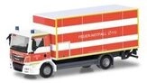HERPA 098076 1:87 MAN TGM Koffer-LKW mit Ladebordwand "Feuerwehr D&uuml;sseldorf"
