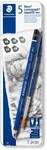 STAEDTLER 100A G6 Bleistift Lumograph aqua. 100