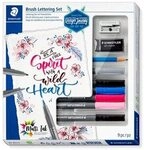 STAEDTLER 61 371-1 Brush Lettering Set 9-teilig