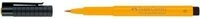FABER-CASTELL 167409 Pitt Artist Pen Brush Tuschestift, chromgelb dunkel