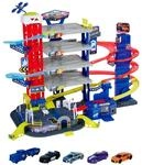 MAJORETTE 8502009000 Majorette Super Chase Center+5 Vehicles
