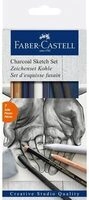 FABER-CASTELL 114002 Zeichenset Kohle