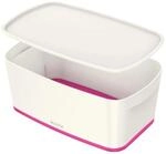 Leitz Aufbewahrungsbox MyBox&reg; klein mit Deckel, pink
