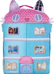 SCHMIDT SPIELE 42804 Gabby's Dollhouse, Puppenhaus mit 3 Figuren und Lift, 41 cm