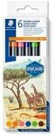 STAEDTLER 3001 C6-3 3001 Around the World Set AFRIKA - Doppelfasermaler mit