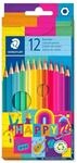 STAEDTLER&reg; 146 Kartonetui mit 12 Buntstiften in sortierten Farben, Happy Trend...
