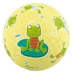 SIGIKID 43087 Spielball aus reinem Naturkautschuk, Motiv Frosch, bunt, 17 cm