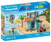 PLAYMOBIL 71903 Rettungsturm mit Beach buggy