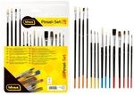 Idena Pinsel-Set 15teilig diverse Gr&ouml;&szlig;en