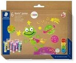 STAEDTLER 8816F C6 Noris&reg; junior Fingermalfarben Neon 6 St&uuml;ck