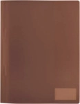 HERMA 19496 Schnellhefter A4 transluzent, braun