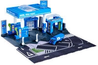 MAJORETTE 8502006000 Petrol Station Aral + 1 Vehicle