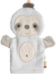 Fehn Waschhandschuh Faultier Grau Beige