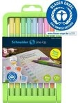 SCHNEIDER 191088 Fineliner Line-Up pastell 8er Stiftebox