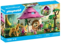 PLAYMOBIL 71838 Gem&uuml;tliches Feenzuhause mit Goldeinhorn und Stall