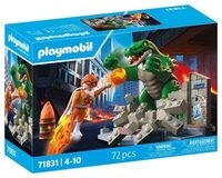 PLAYMOBIL 71831 Helden-Showdown mit der Riesenechse