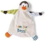NICI 47133 Schmusetuch Pinguin "I am the Boss" 25x25cm an Header Karte