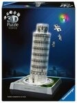 RAVENSBURGER 12008028 3D Puzzle 216 Teile Iconics: Schiefer Turm von Pisa - mit Licht