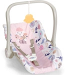 ZAPF 838518 BABY born Babyschale Blumen