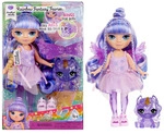 MGA 543435-EUC Rainbow High Littles Rainbow Fantasy Fairies Doll- Amethyst (purple)