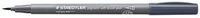 STAEDTLER 372-871 pigment soft brush pen kaltgrau dunkel