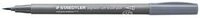 STAEDTLER 372-87 pigment soft brush pen kaltgrau medium