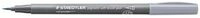 STAEDTLER 372-870 pigment soft brush pen kaltgrau