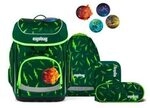 ERGOBAG 01510-90196-10 Schulranzen-Set B&auml;rtastisch cubo, Gr&uuml;n